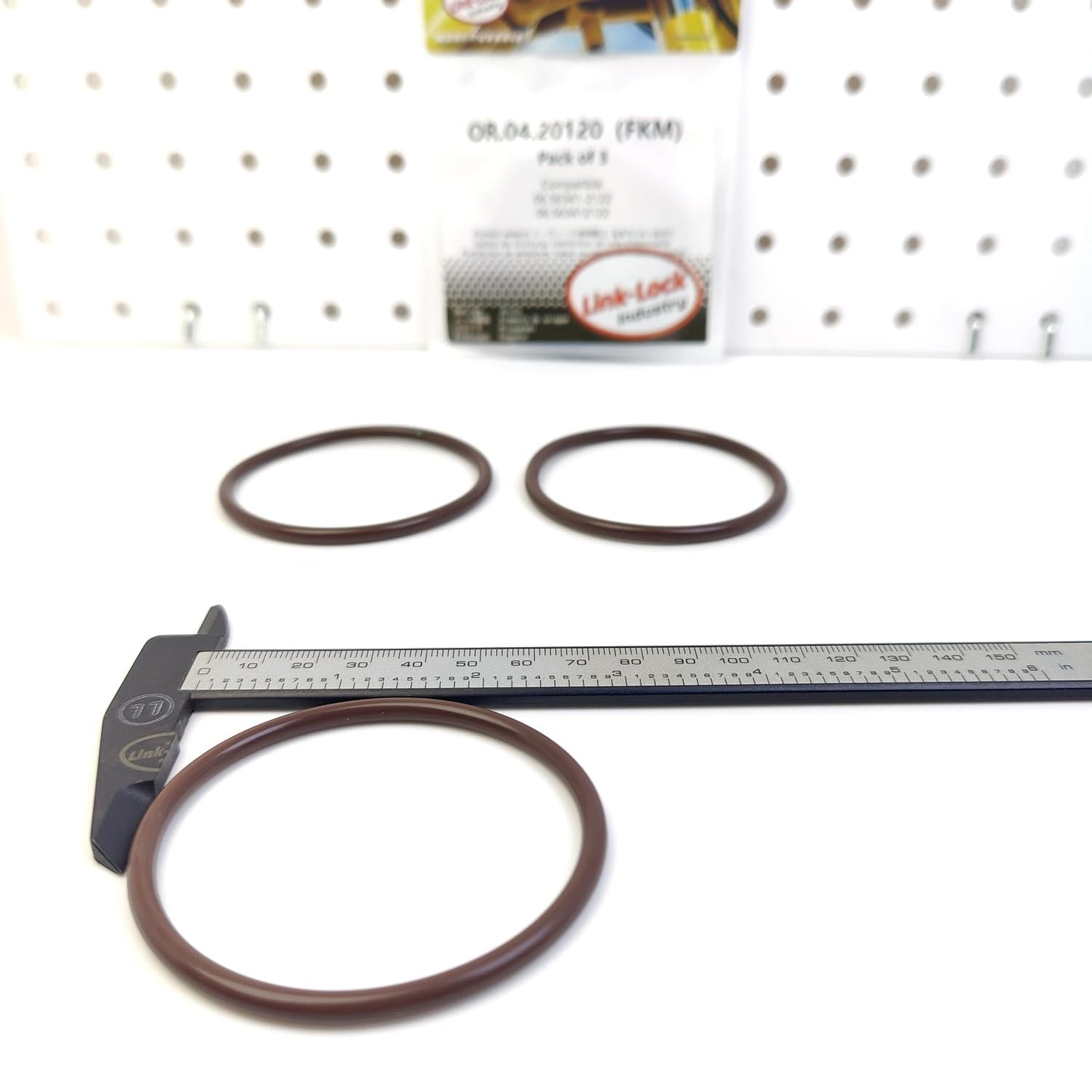 LINK-LOCK 3PCS OR.04.20120 FKM Viton Sealing O-Ring Kit of Thermostat 06.56341-2122 06.563412122 for MAN