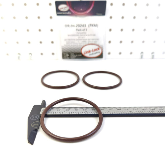 LINK-LOCK 3PCS OR.04.20243 FKMバイトン製シーリングOリングキット エアフィルターハウジングインテークホース WHT006226B VWN3CA-9L479-BA 2571611 A0119970745 A0269976645 A6119970745 AUDI用 FORD用 MERCEDES-BENZ用