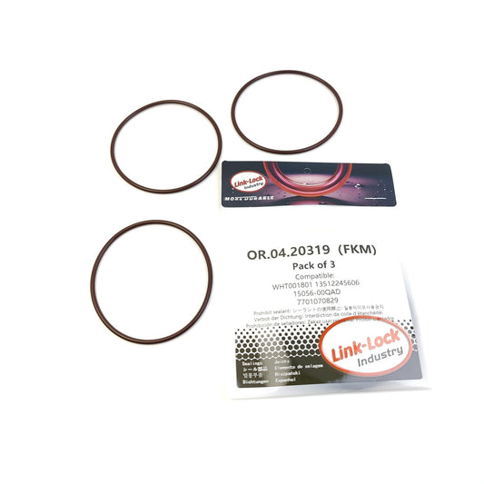 LINK-LOCK 3PCS OR.04.20319 FKM Viton Sealing O-Ring Kit of Camshaft Adjustment WHT001801 13512245606 15056-00QAD 7701070829 for AUDI for BMW for NISSAN for RENAULT