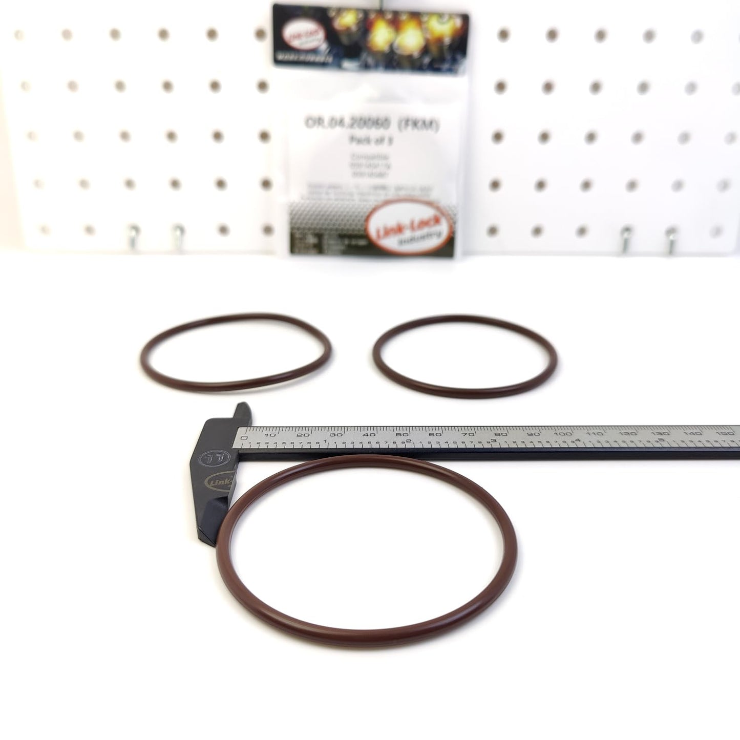 LINK-LOCK 3PCS OR.04.20060 FKM Viton スーパーチャージャー用シーリングOリングキット 059145417A 059145487 AUDI用