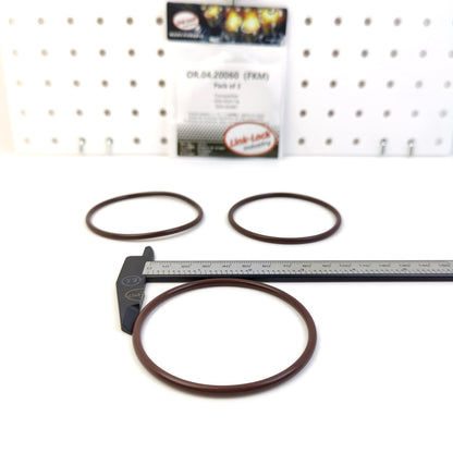 LINK-LOCK 3PCS OR.04.20060 FKM Viton スーパーチャージャー用シーリングOリングキット 059145417A 059145487 AUDI用