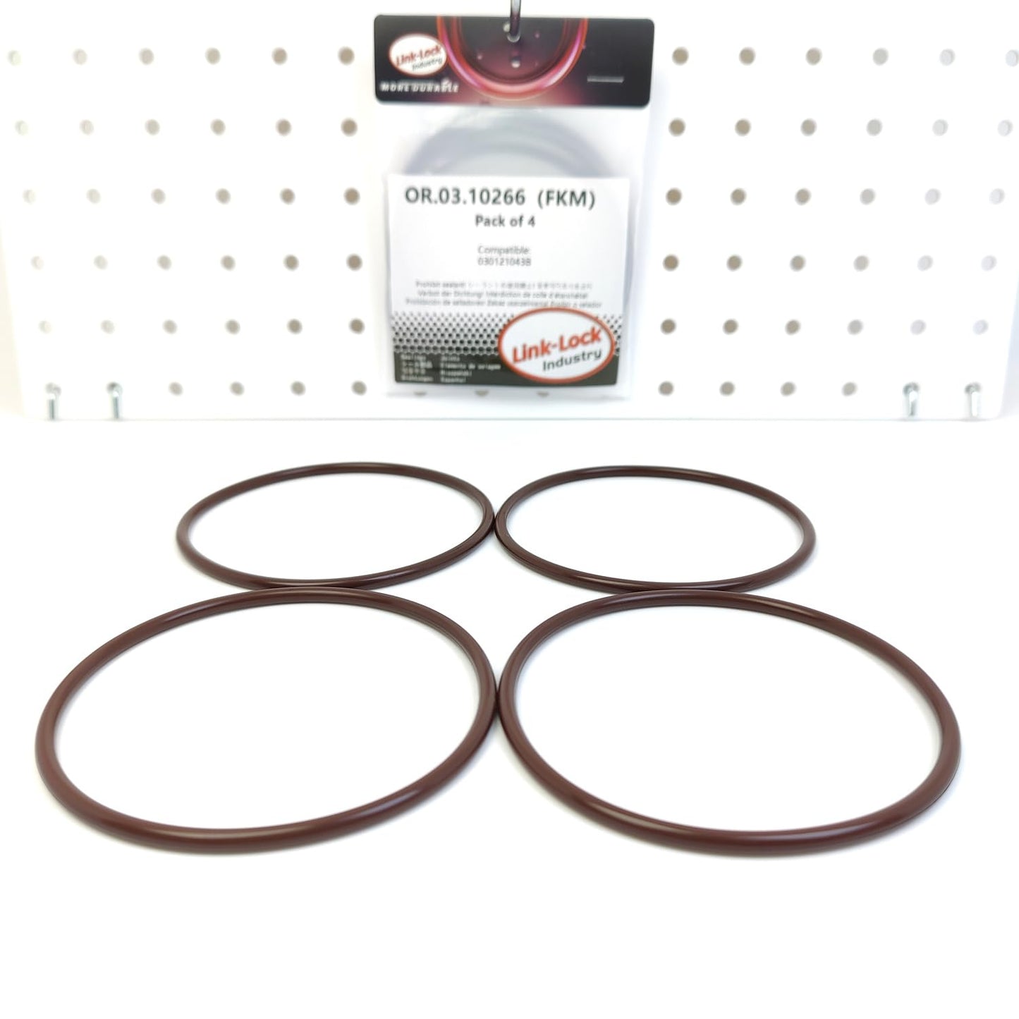 LINK-LOCK 4PCS OR.03.10266 FKM Viton Sealing O-Ring Kit of Water Pump 030121043B For AUDI-FY HC HJ FZ HD HB HH For VW-FA GG GT FJ GK HA For SEAT