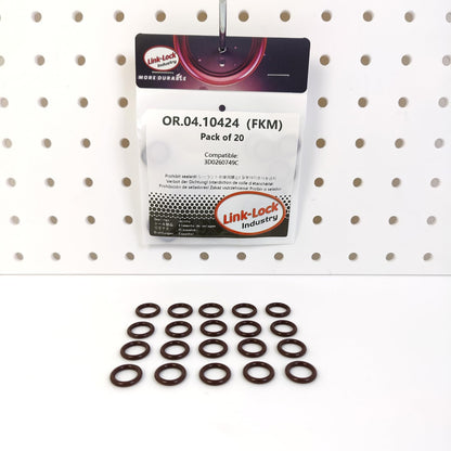 LINK-LOCK 20PCS OR.04.10424 FKM Viton Sealing O-Ring Kit of Air Condition Pipe 3D0260749C For AUDI For VW