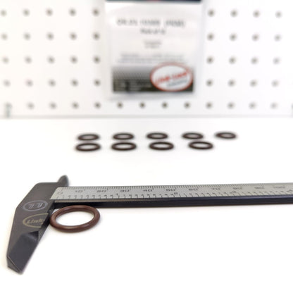 LINK-LOCK 10PCS OR.03.10389 FKM Viton Sealing O-Ring Kit of Timing Gear Chamber Cover 97186571 For CHEVROLET-LBZ LLY LMM For GMC-LBZ LLY LMM