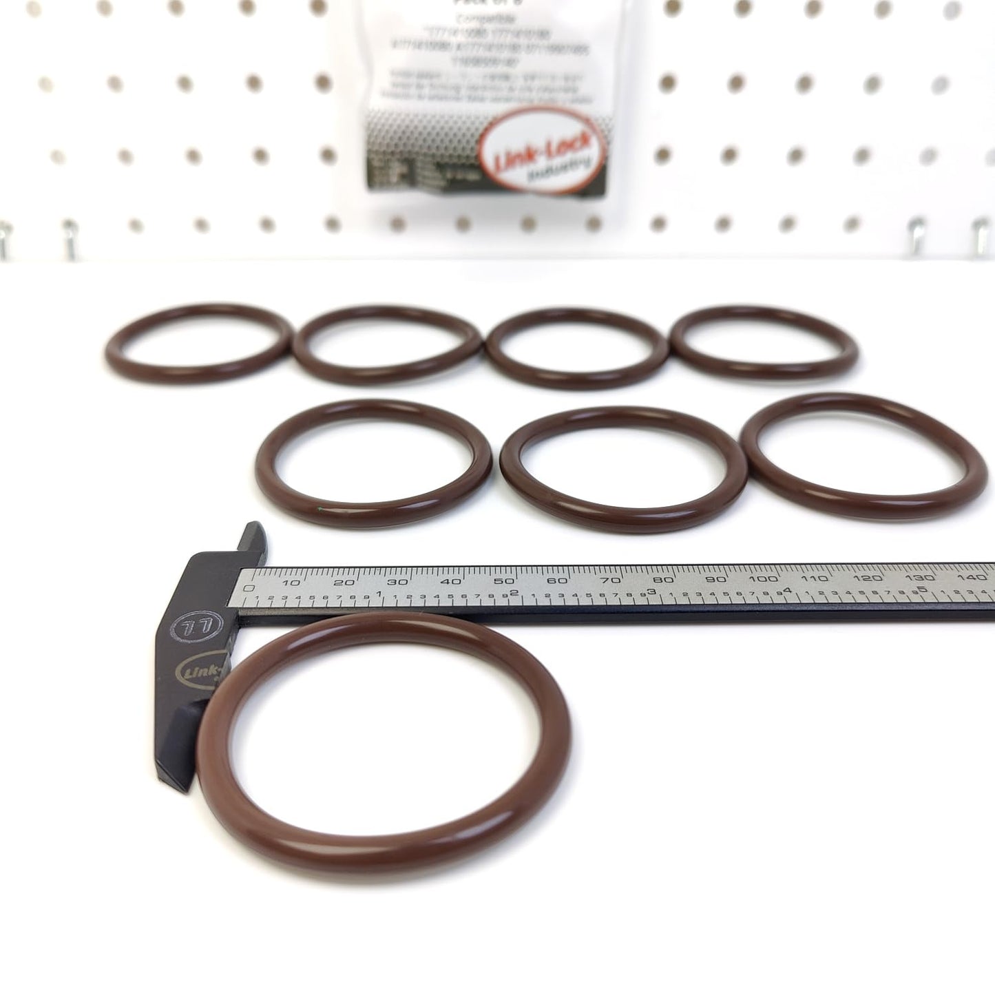 LINK-LOCK 8PCS OR.03.10127 FKM Viton Sealing O-Ring Kit Of Intake manifold A1771410080 A1771410180 07119907495 11658509140 For MERCEDES-BENZ-177.880 M177.980 M176.980 M178.980 For BMW-N57 B57