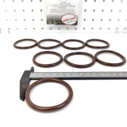 LINK-LOCK 8PCS OR.03.10127 FKM Viton Sealing O-Ring Kit Of Intake manifold A1771410080 A1771410180 07119907495 11658509140 For MERCEDES-BENZ-177.880 M177.980 M176.980 M178.980 For BMW-N57 B57