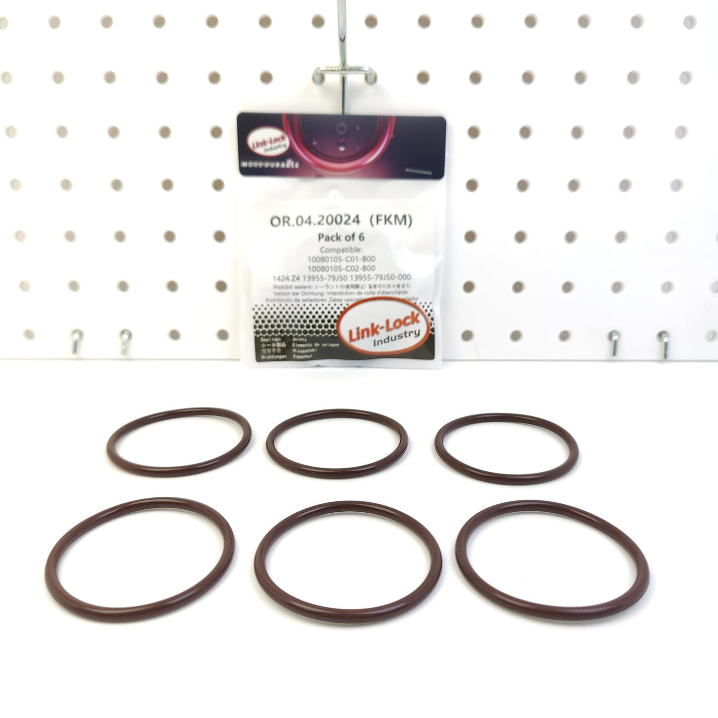 LINK-LOCK 6PCS OR.04.20024 FKM Viton 47×3.5 Sealing Universal O-Ring Kit 10080105-C01-B00 10080105-C02-B00 1424.Z4 13955-79J50 13955-79J50-000 for BAIC for PEUGEOT for SUZUKI