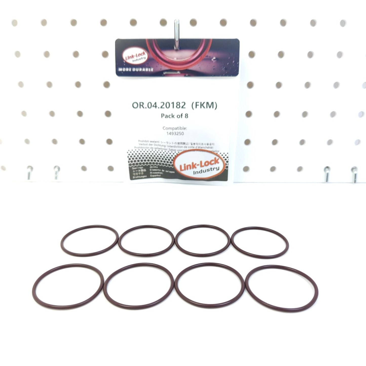 LINK-LOCK 8PCS OR.04.20182 FKM Viton Sealing O-Ring Kit of Gearbox Transmission 1493250 for FORD