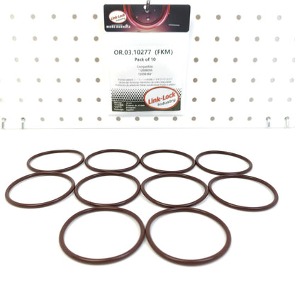 LINK-LOCK 10PCS OR.03.10277 FKM Viton Sealing O-Ring Kit of Camshaft Adjustment Device 12688096 12698384 For BUICK-L3T For CHEVROLET-L2R L3B L3T For CADILLAC-L3B GMC-L2R L3B For OPEL-F14