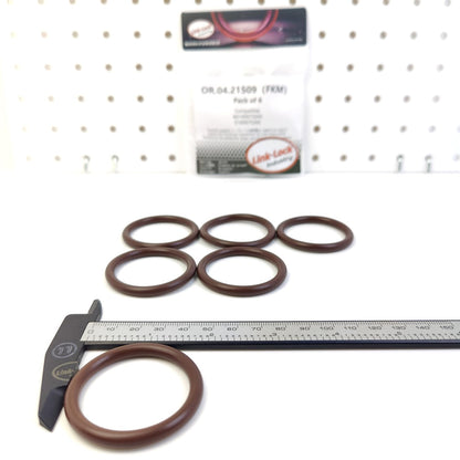 LINK-LOCK 6PCS OR.04.21509 FKM Viton Sealing O-Ring Kit of Exhaust Gas Recirculation Valve A0169975245 0169975245 for MERCEDES-BENZ-S205