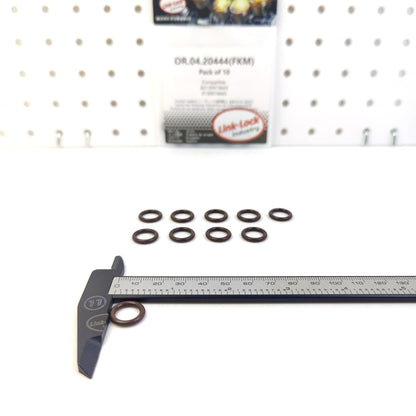 LINK-LOCK 10PCS OR.04.20444 FKM Viton Sealing O-Ring Kit of Refrigerant Line A0139974645 0139974645 for MERCEDES-BENZ