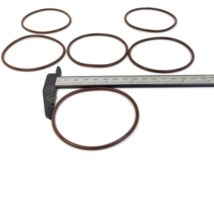 LINK-LOCK 6PCS OR.03.10169 FKM Viton Sealing O-Ring Kit of Coolant pipeline 7400994041 994041 For VOLVO-D5K240 D8K280 D8K350 D8K320 D8K250 For RENAULT TRUCKS-DTI8-122HQ  DTI8-122HR  DTI8-122HS