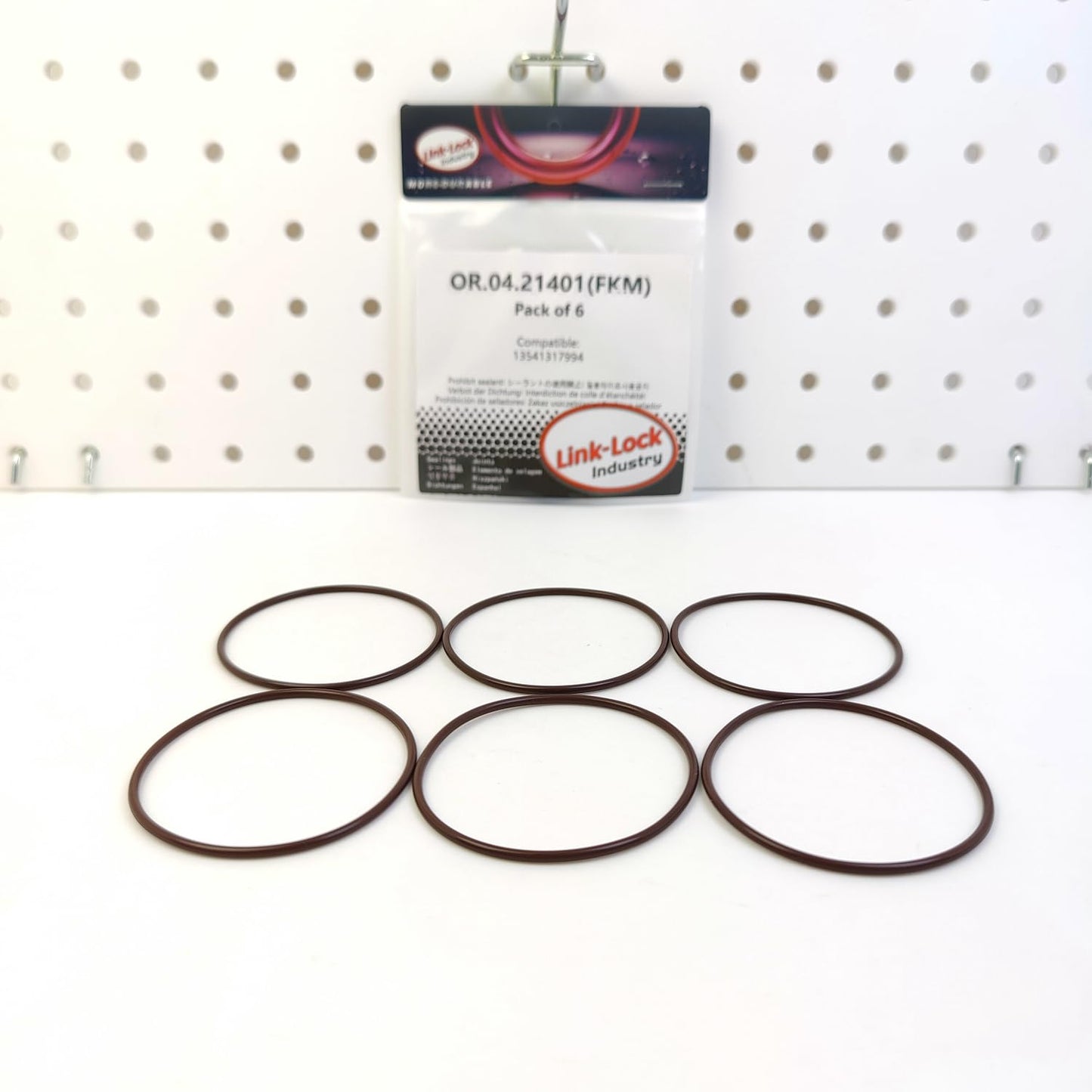 6PCS OR.04.21401 FKM Viton Sealing O-Ring Kit of Intake Manifold 13541317994 for BMW