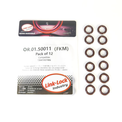 LINK-LOCK 2PCS OR.04.20149 FKMバイトン製シーリングOリングキット ウォーターポンプカバー用 12643779 MD613776 321991 シボレー/三菱/スカニア用