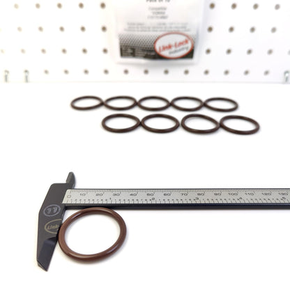 LINK-LOCK 10PCS OR.03.10530 FKM Viton Sealing O-Ring Kit of Cylinder head 3328464 11317514982 For CUMMINS For MINI
