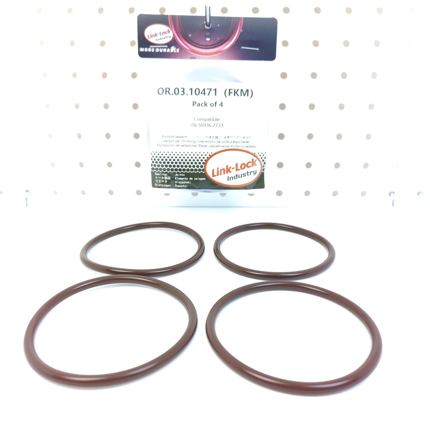 LINK-LOCK 4PCS OR.03.10471 FKM Viton 74×5 Sealing Universal O-ring Kit 06.56936.2733 For MAN