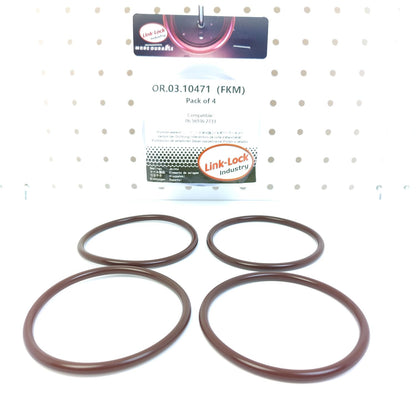 LINK-LOCK 4PCS OR.03.10471 FKM Viton 74×5 Sealing Universal O-ring Kit 06.56936.2733 For MAN