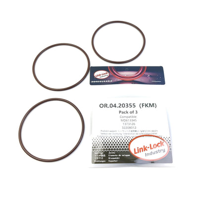 LINK-LOCK 3PCS OR.04.20355 FKM Viton Sealing O-Ring Kit of Camshaft Adjustment MD613345 1373126 32208012 for MITSUBISHI for VOLVO for SCANIA