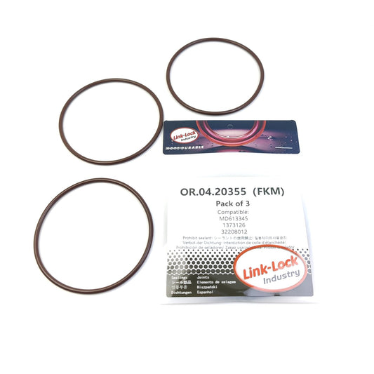 LINK-LOCK 3PCS OR.04.20355 FKM Viton Sealing O-Ring Kit of Camshaft Adjustment MD613345 1373126 32208012 for MITSUBISHI for VOLVO for SCANIA