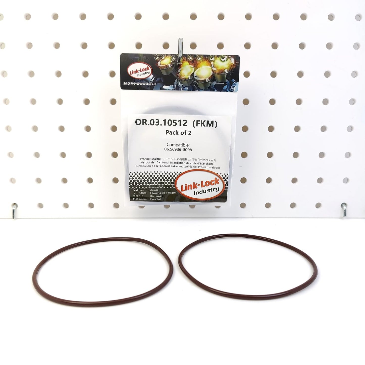LINK-LOCK 2PCS OR.03.10512 FKM Viton 91×3 Sealing Universal O-Ring Kit 06.56936-3098 For RENAULT TRUCKS For MAN