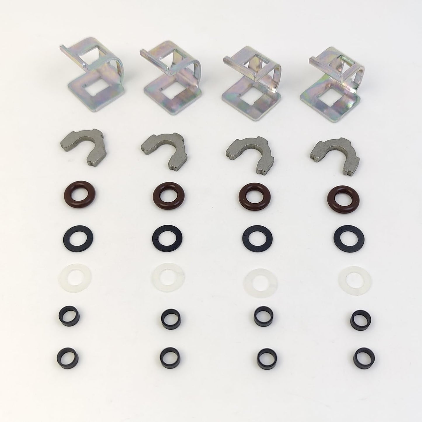 LINK-LOCK 4Set OK.04.10029 fuel injector repair kit 12631646 with FKM Viton O-RING For BUICK For CHEVROLET For CADILLAC 2.8L 3.6L LSY LFX LLT