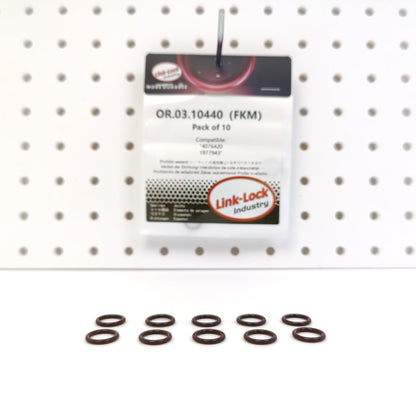 LINK-LOCK 10PCS OR.03.10440 FKM Viton 9.75×1.78 Sealing Universal O-ring Kit 4076420 1977943 For CUMMINS For DAF