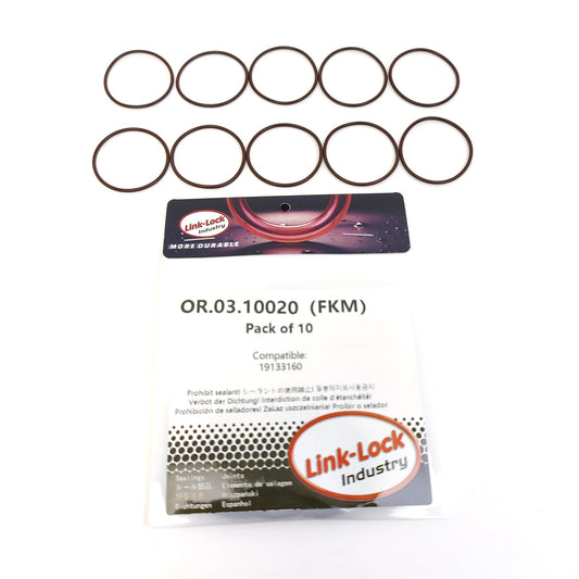 LINK-LOCK 10PCS OR.03.10020 FKM Vitonトランスファーケース用Oリングキット 19133160 CADILLAC LZ1 L92 L94 L9H用 CHEVROLET LC9(325CUV8) LMG LY5(325CUV8) LH6(325CUV8)用 GMC用