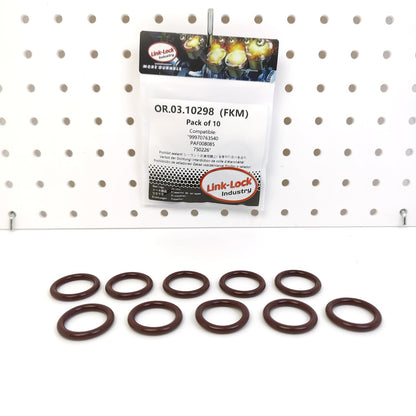 LINK-LOCK 10PCS OR.03.10298 クランクケース換気装置用FKMバイトンOリングキット 99970763540 PAF008085 750226 ポルシェ-DCHA MA1.04 DCKA MA1.70 MAB.03用
