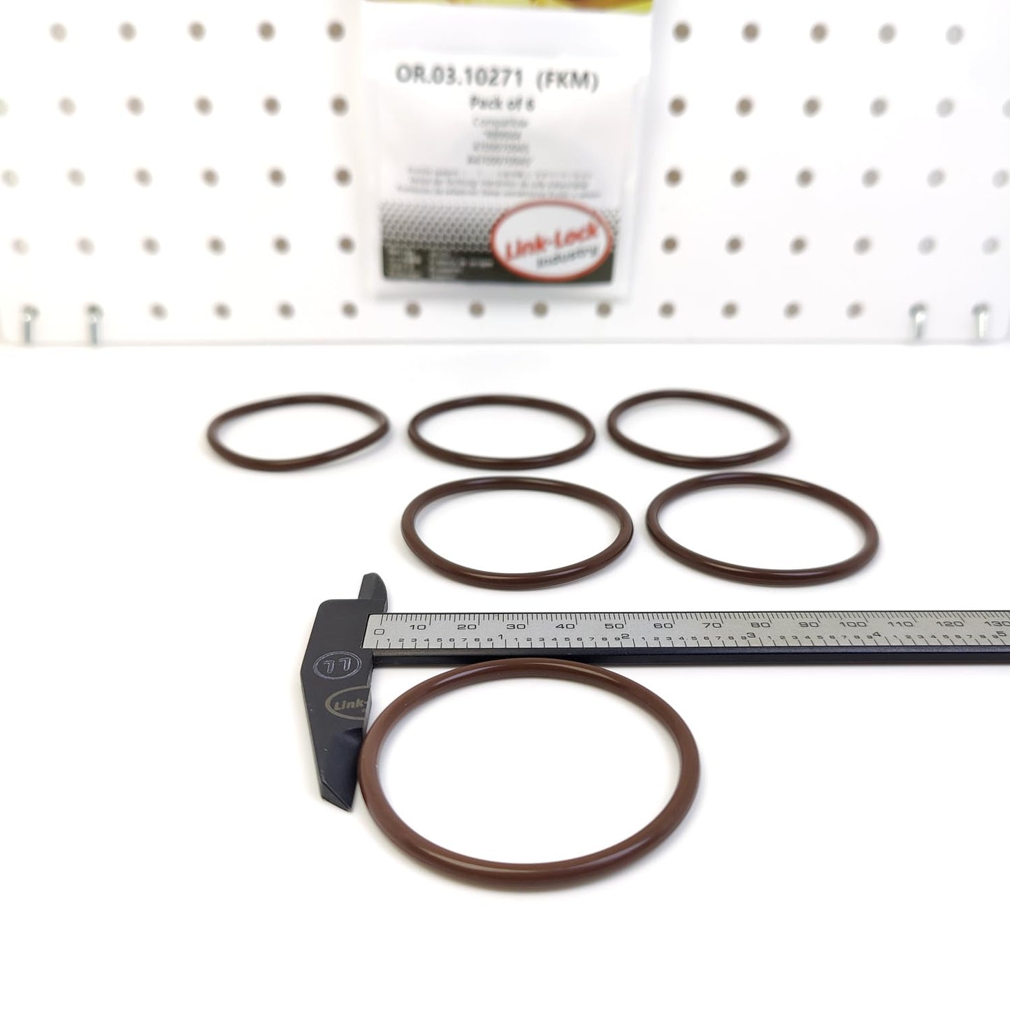 LINK-LOCK 6PCS OR.03.10271 FKM バイオトンシーリングOリングキット ウォーターポンプ用 R89944 4709970945 A4709970945 メルセデスベンツ M936 M933 M934 M935用 4045