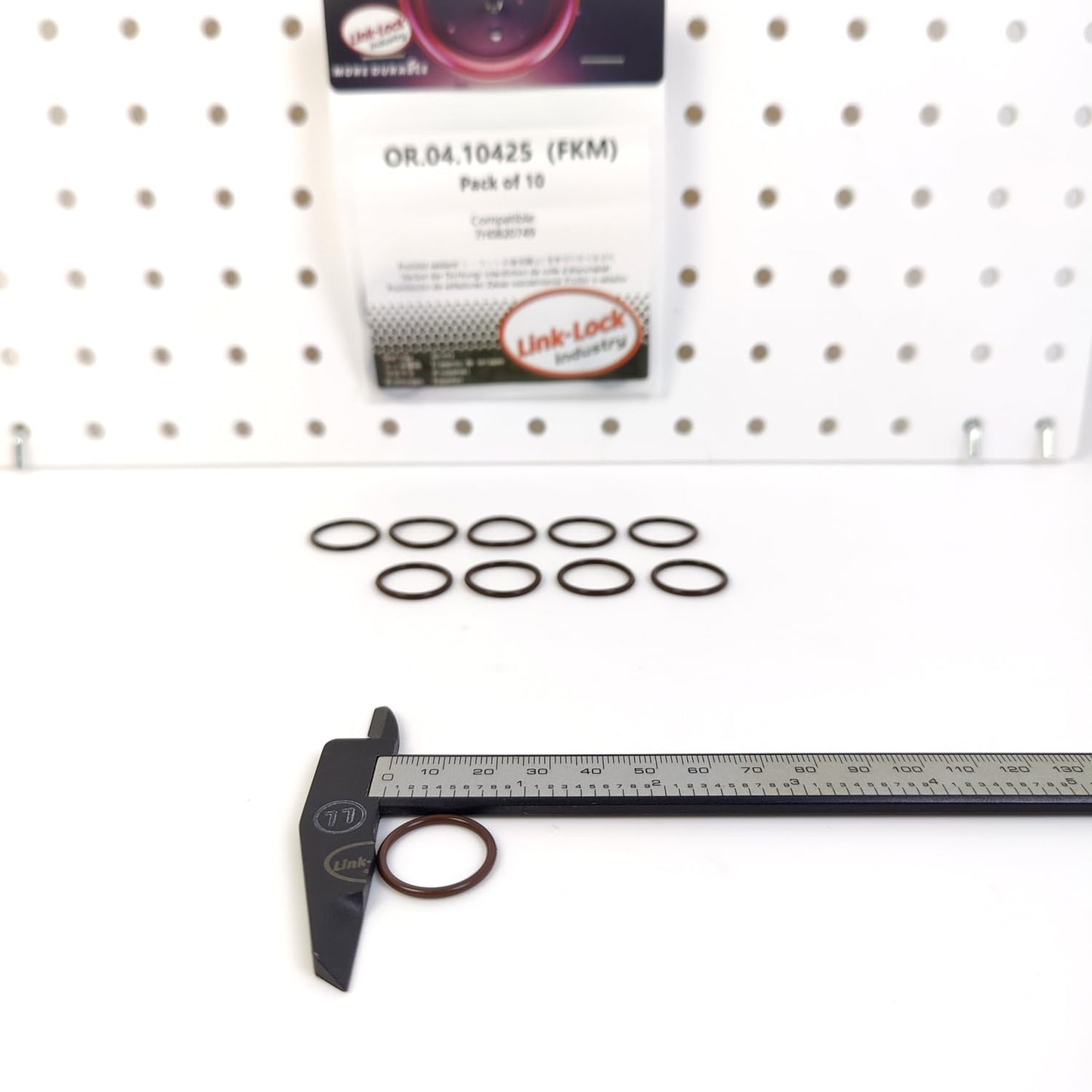 LINK-LOCK 10PCS OR.04.10425 FKM Viton Sealing O-Ring Kit of Air Condition Pipe 7H0820749 For AUDI For VW