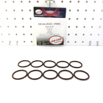LINK-LOCK 10PCS OR.04.20323 FKM Viton Sealing O-Ring Kit of Vacuum Hose Connector Pipe 1638270 JDE1289 WHT008587 for JAGUAR for DAF for VW