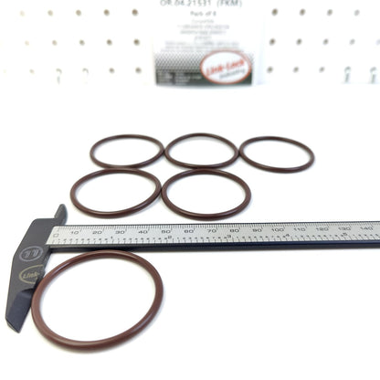 LINK-LOCK 6PCS OR.04.21531 FKM Viton Sealing O-Ring Kit of Timing gear case cover 11148544858 03N145215A JX6Q9D476AA 3564311 2191077 for BMW-IB1 For CITROEN-C3 C4 For FORD For YOYOTA For PEUGEOT