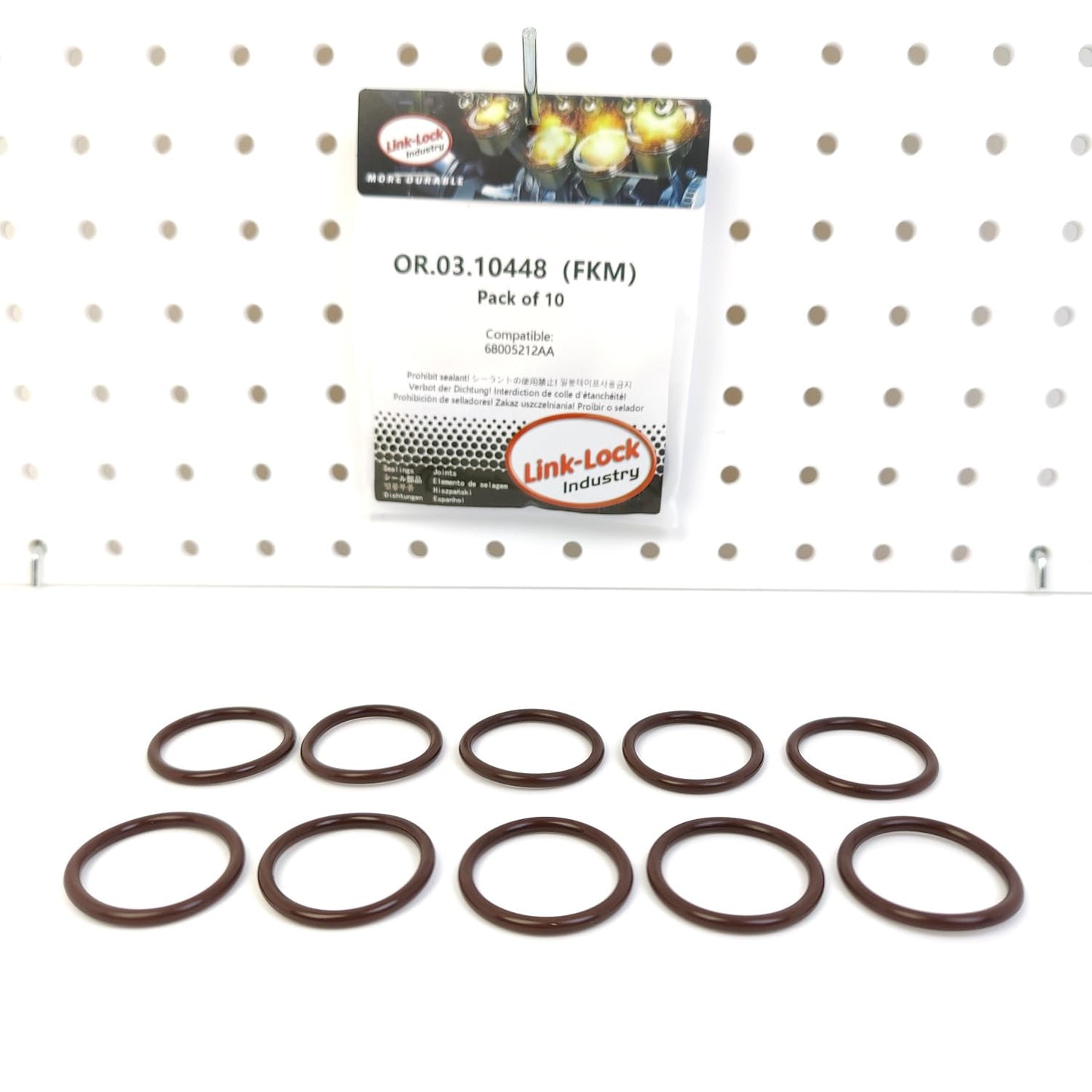 LINK-LOCK 10PCS OR.03.10448 FKM Viton 28×3 Sealing O-ring Kit of valve 68005212AA For CHRYSLER For JEEP