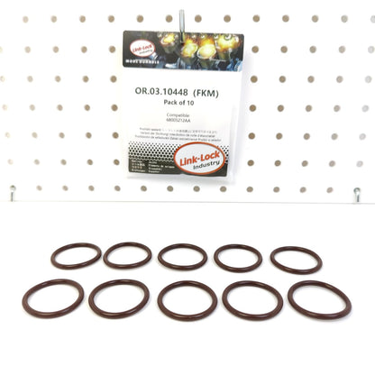 LINK-LOCK 10PCS OR.03.10448 FKM Viton 28×3 Sealing O-ring Kit of valve 68005212AA For CHRYSLER For JEEP