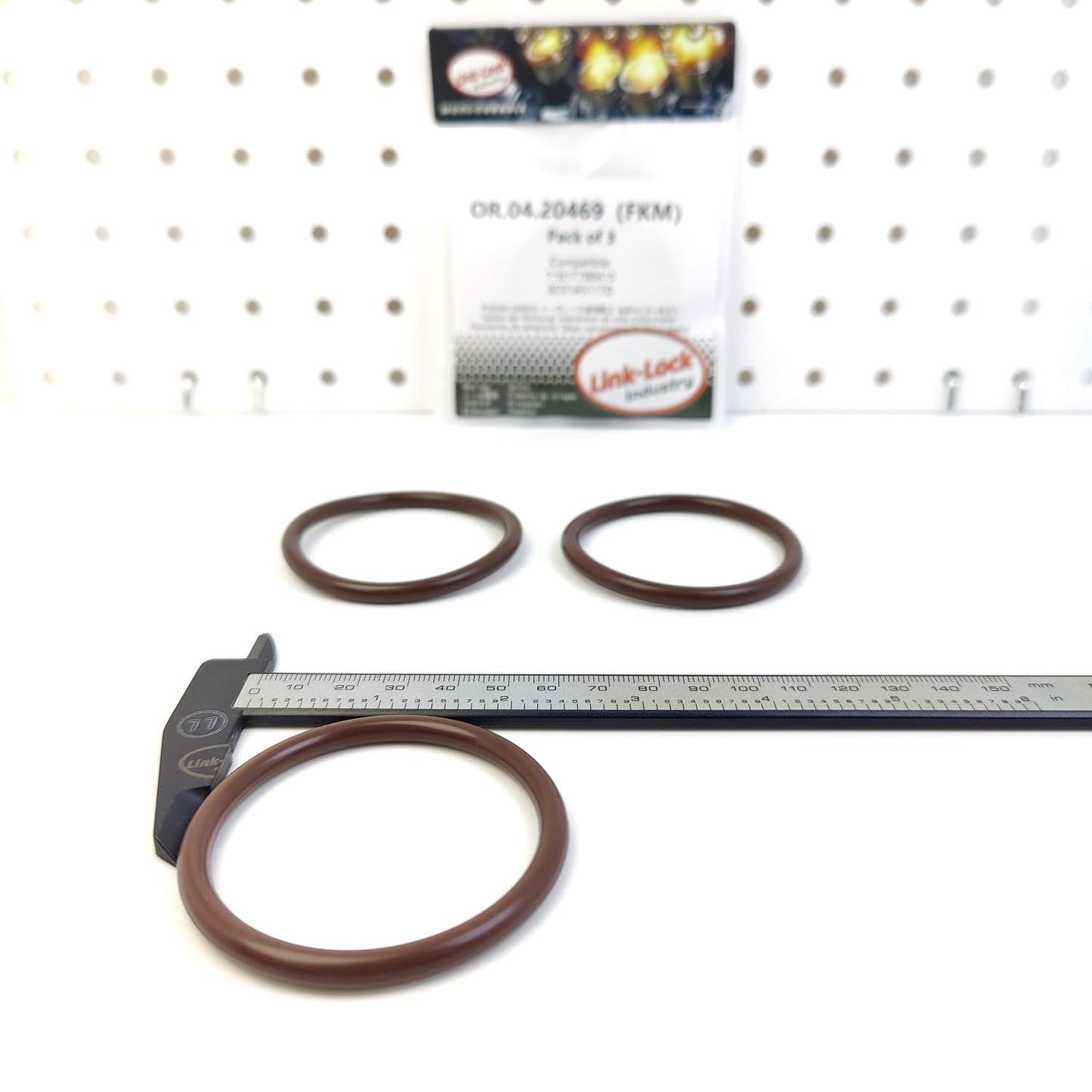 LINK-LOCK 3PCS OR.04.20469 FKM Viton Sealing O-Ring Kit of Inflatable Guide/AGR 11617788415 3C0145117D for BMW-N47 for AUDI
