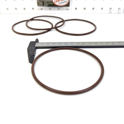 LINK-LOCK 4PCS OR.03.10130 FKM バイトンシーリングOリングキット 吸気マニホールドカバー用 97363723 CHEVROLET-LBZ LLY LMM用 GMC-LBZ LLY LMM用
