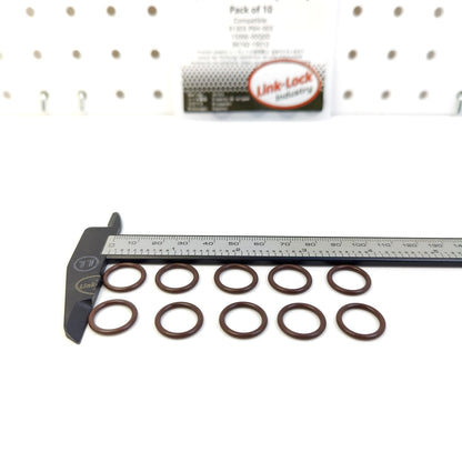 LINK-LOCK 10個組 OR.04.20348 FKMバイトンオイルディップスティック用Oリングキット 91303-P6H-003 15066-00Q0D 96742-19012 ホンダ、日産、トヨタ用