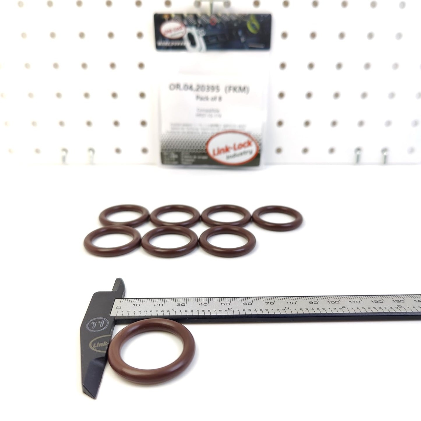 LINK-LOCK 8PCS OR.04.20395 FKM Viton Sealing O-Ring Kit of Thermostat HF07-15-174 for MAZDA