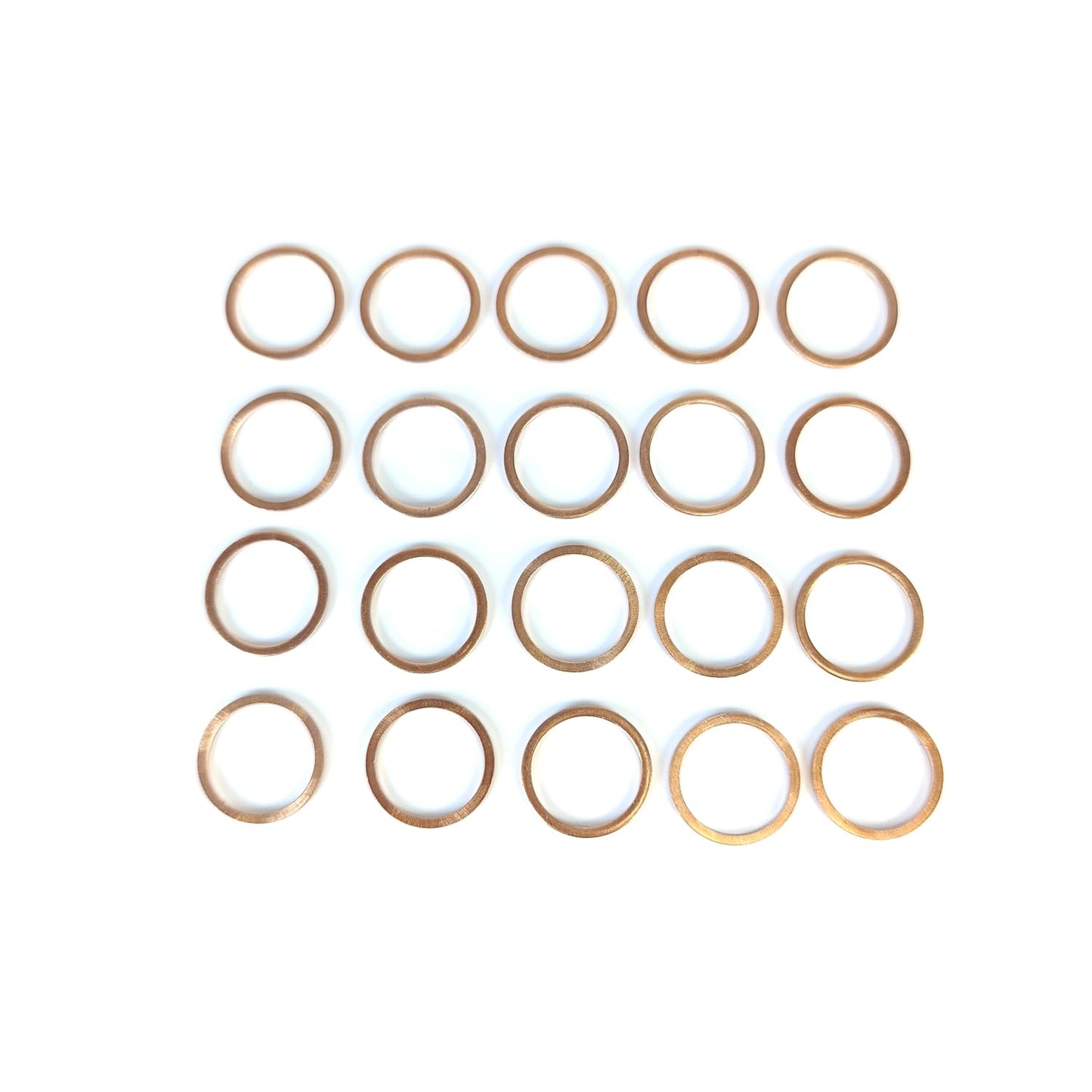 LINK-LOCK 20 PCS COPPER SP.01.10007 Oil drain screw copper gasket 07119963308 for BMW N13 M20 M10 M54 N62 N63 N74 S55