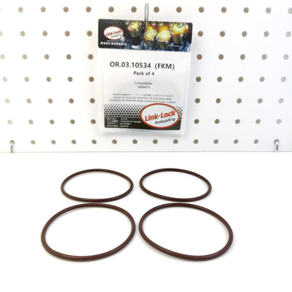 LINK-LOCK 4PCS OR.03.10534 FKM Viton Sealing O-Ring Kit of Gearbox 1664473 For VOLVO