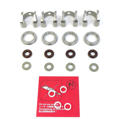 LINK-LOCK 4Set OK.04.10050 fuel injector repair kit 13647600869 with FKM Viton O-RING For BMW For MINI 1.6T