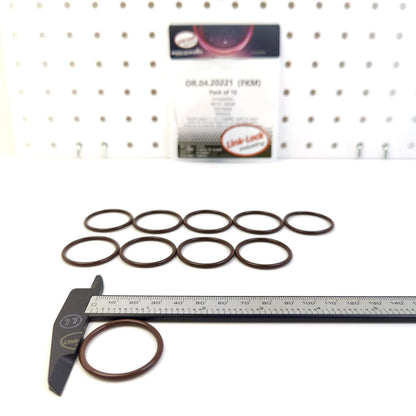 LINK-LOCK 10PCS OR.04.20221 FKMバイトンオイルポンプ用Oリングキット 96721-24028 55579226 レクサス オペル トヨタ用
