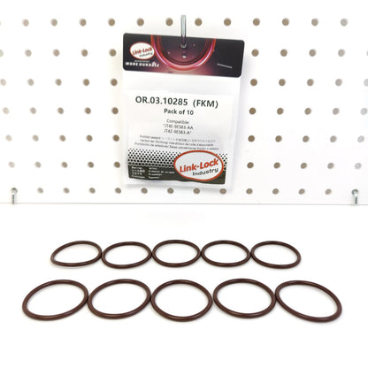 LINK-LOCK 10PCS OR.03.10285 FKMバイトン製シーリングOリングキット 燃料ポンプ用 JT4E-9E583-AA JT4Z-9E583-A FORD-C20HDEX C27PD0X DD2S、FORD USA-C30PDTX DD2X T30PD0X T27PD0X T50SDEM