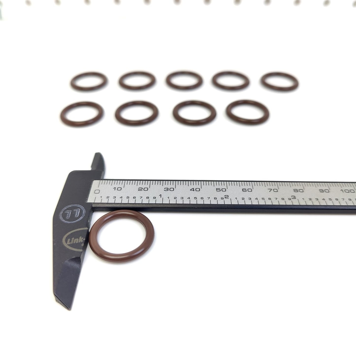 LINK-LOCK 10PCS OR.03.10071 FKM ビトンシーリングOリングキット エンジンオイルパイプライン用 1748398 0009979011 A0009979011 999.707.043.40 ランドローバー-M57 M52 M62 M63 ロールスロイス-N73 N74 メルセデスベンツ用