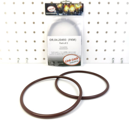 LINK-LOCK 2PCS OR.04.20493 FKM Viton 102×5 Sealing Universal O-Ring Kit 06569303307 for MAN-F2000 F90