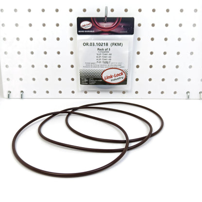 LINK-LOCK 3PCS OR.03.10218 FKM Viton Sealing O-Ring Kit of Oil pump 6L2P-7D441-AB AL3P-7D441-AA AL3P-7D441-AB AL3Z-7A248-D For  FORD USA-995 C62RSEM T35
