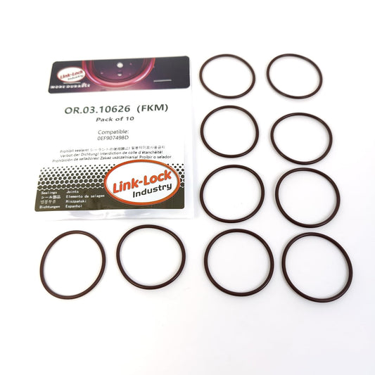 LINK-LOCK 10PCS OR.03.10626 FKM Viton Sealing O-Ring Kit of Traction Motor Housing 0EF907498D For AUDI For VW