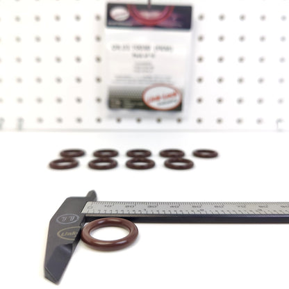 LINK-LOCK 10PCS OR.03.10030 FKM Viton Sealing O-Ring Kit Of Oil drain screw FT4E-6734-BA FT4Z-6734-A For FORD-996 C27PD0X DD2S For FORD(CHANGAN)-GTDIQ5 GTDIQ6 For FORD USA-C30PDTX T27PD0X DD2X