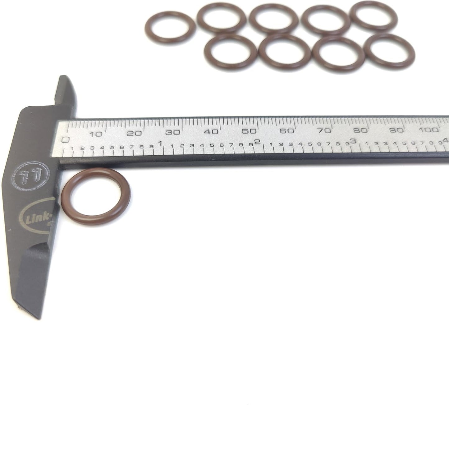 LINK-LOCK 10PCS OR.04.20378 FKM Viton Sealing O-Ring Kit of Oil Dipstick 55229787 C00014530 S00003156+02 WHT003463 for FIAT for MAXUS for SKODA