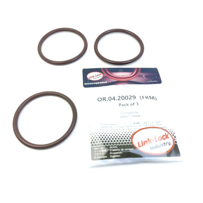 LINK-LOCK 3PCS OR.04.20029 FKM Viton シーリングOリングキット インテークマニホールド用 68067768AA CHRYSLER